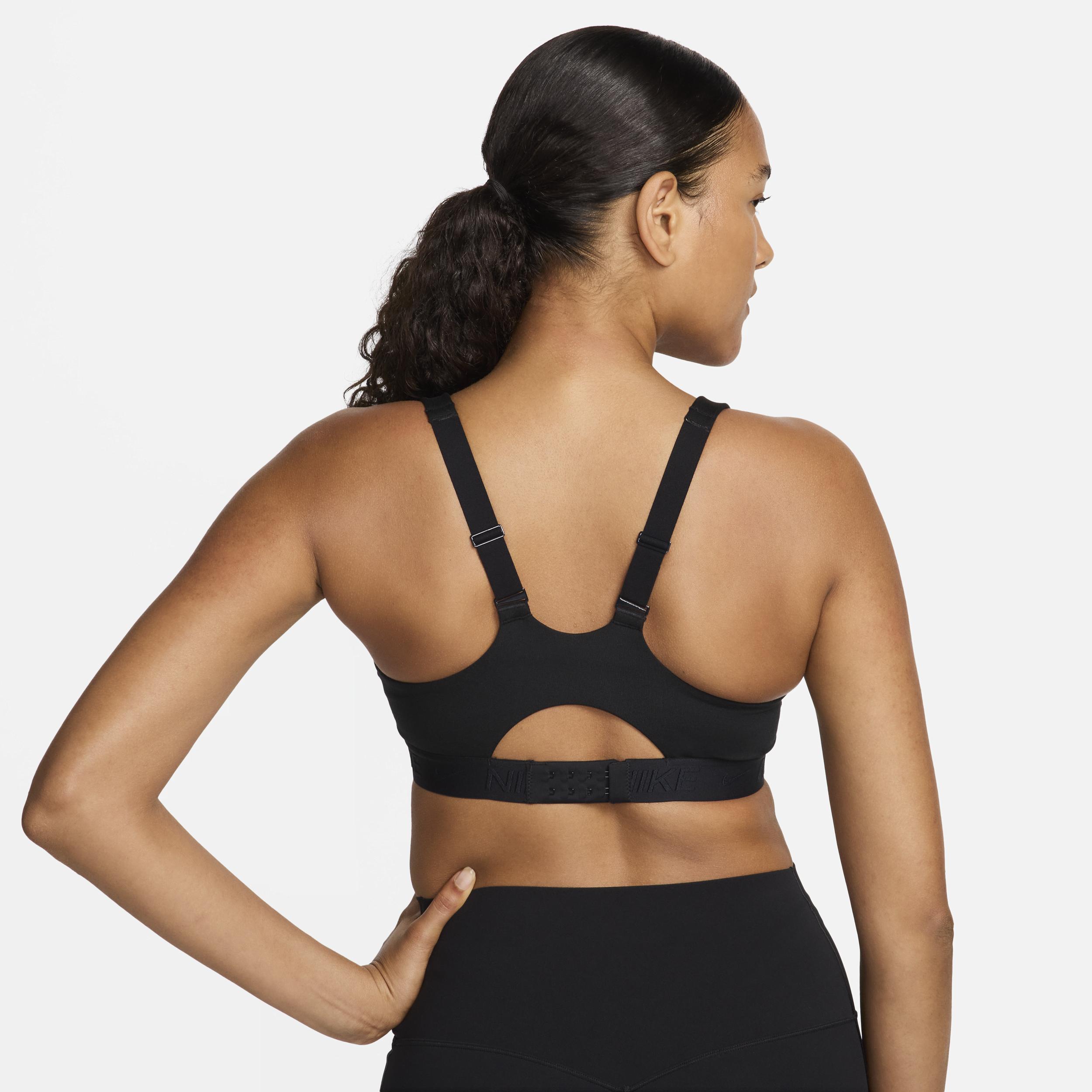Women's Nike Indy High Support Padded Adjustable Sports Bra, Size: XL, Black Product Image