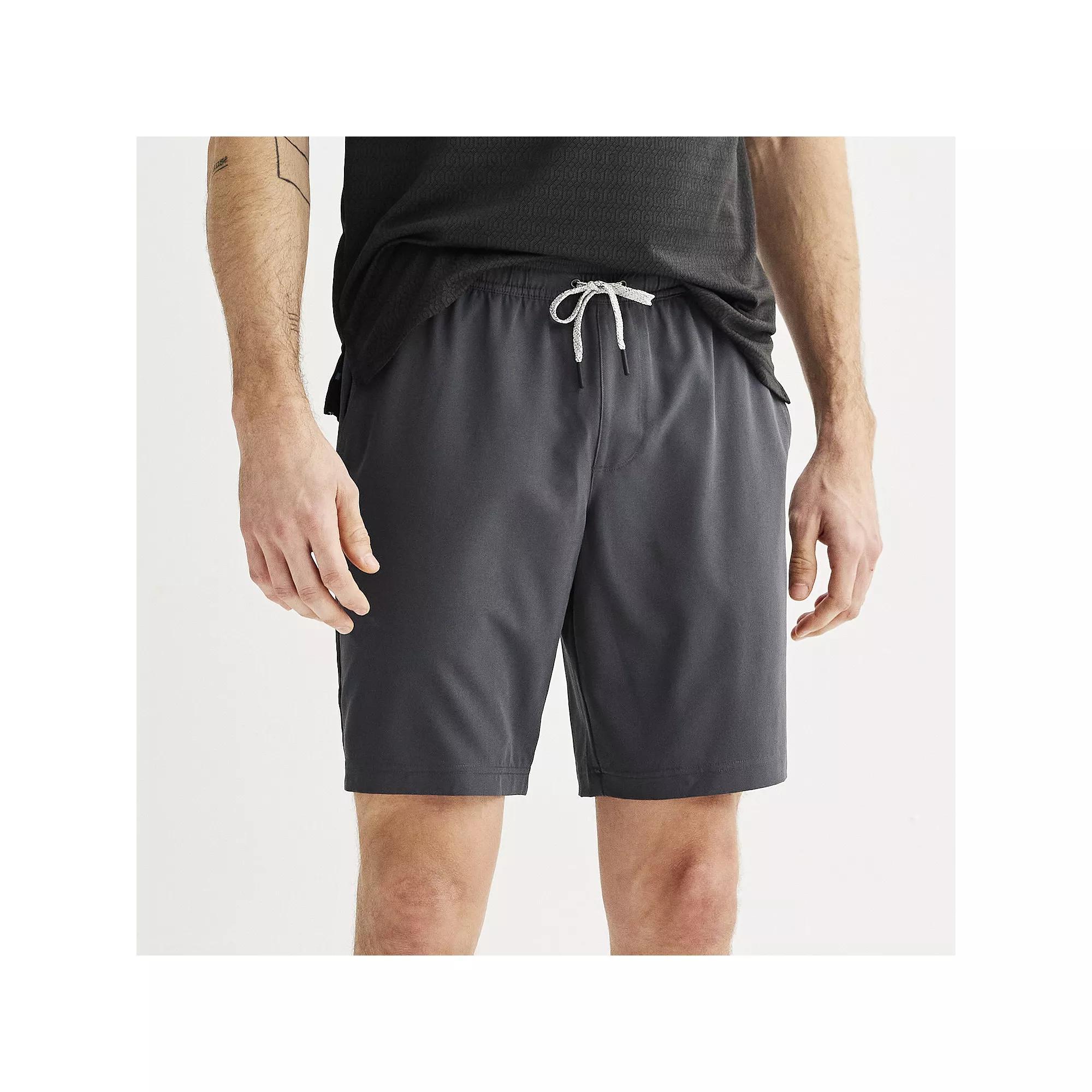 Men's FLX Core Dynamic 9-Inch Stretch Lined Shorts, Size: Small, Mineral Black Product Image