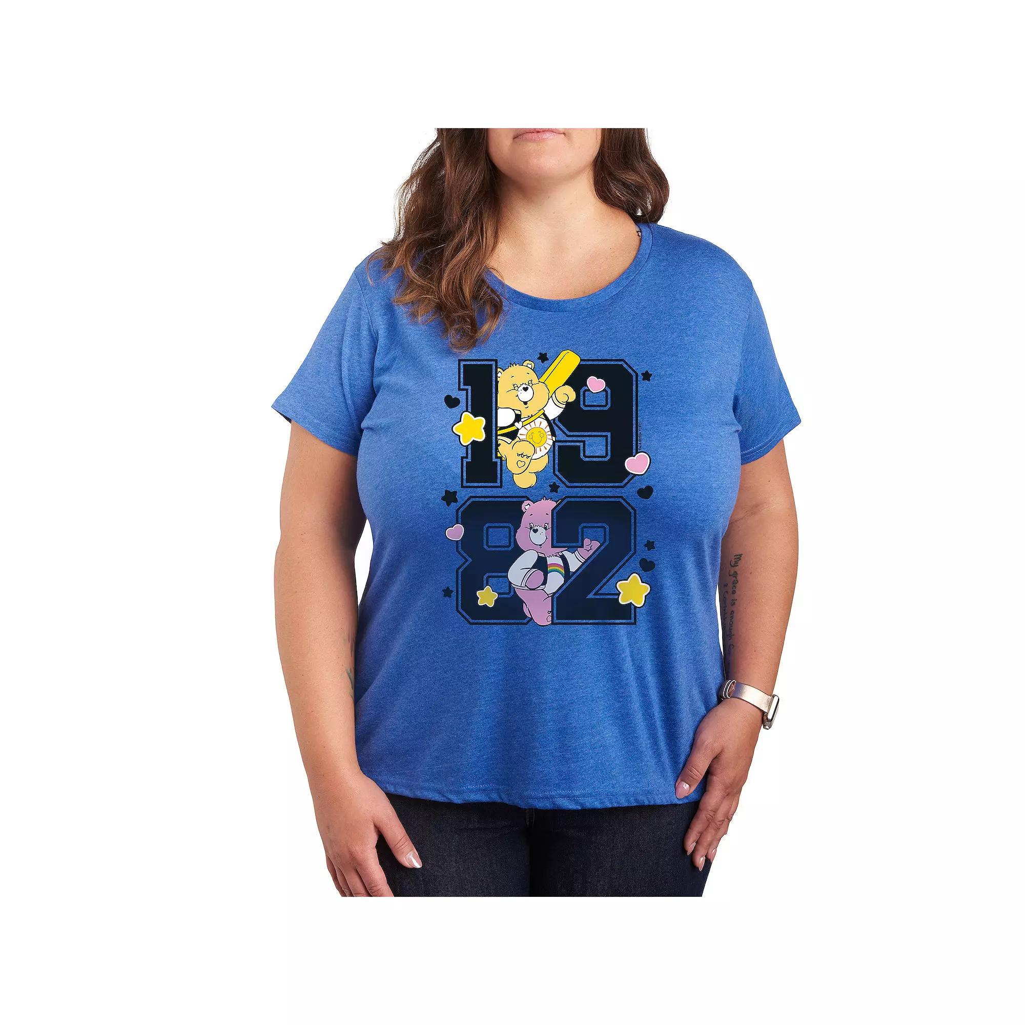 Plus Care Bears 1982 Graphic Tee, Womens Product Image
