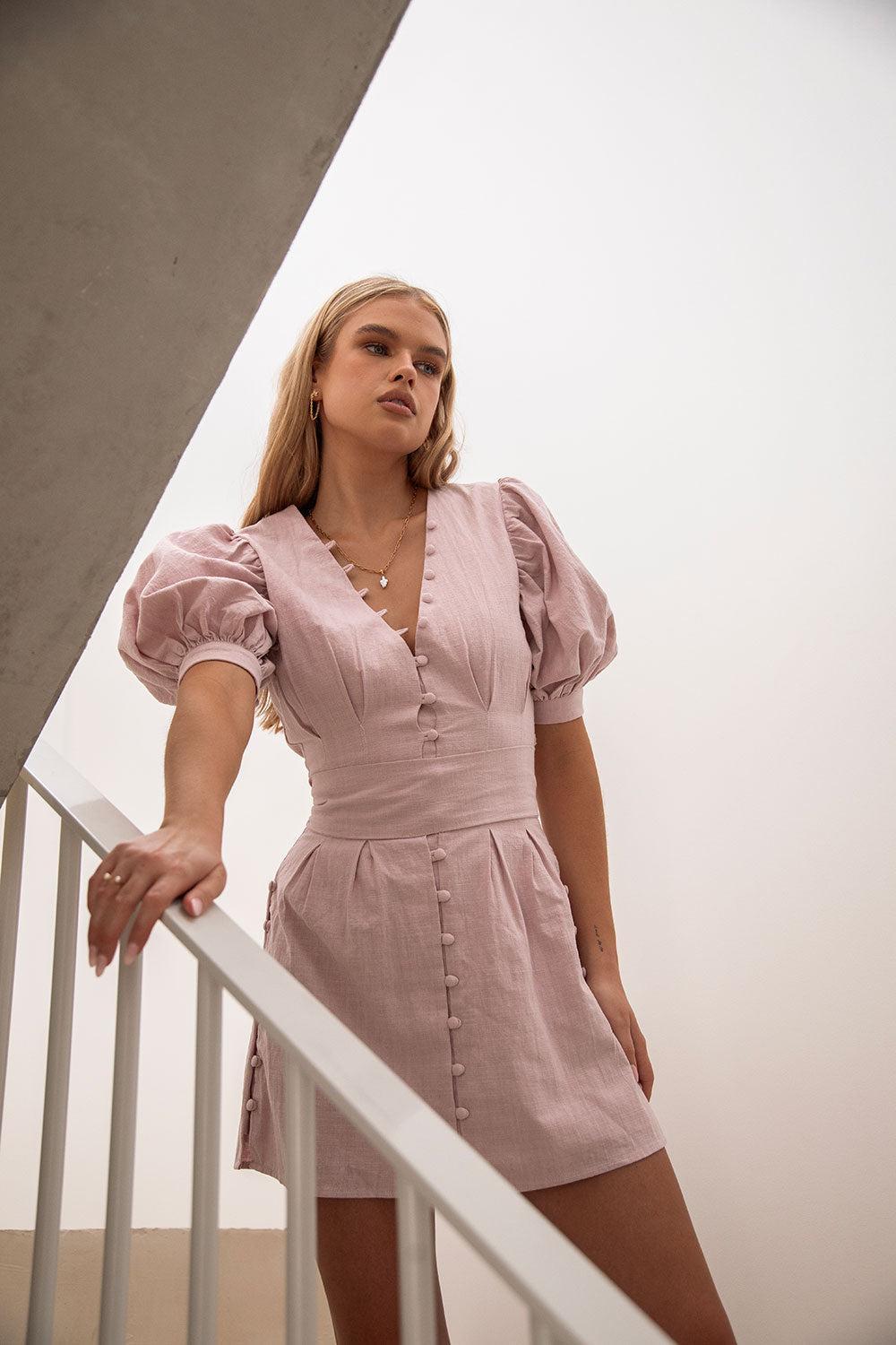 Kori Dress - Lilac Product Image