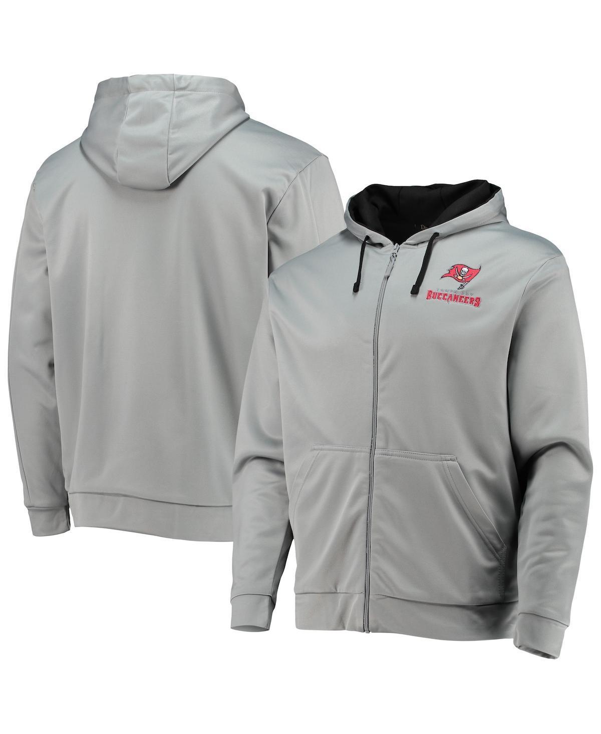 Men's Dunbrooke Gray/Black Tampa Bay Buccaneers Apprentice Full-Zip Hoodie, Size: Large, Grey Product Image
