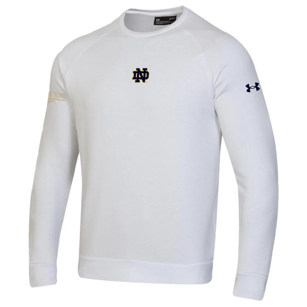 Mens UA Rival Fleece Collegiate Crew Product Image