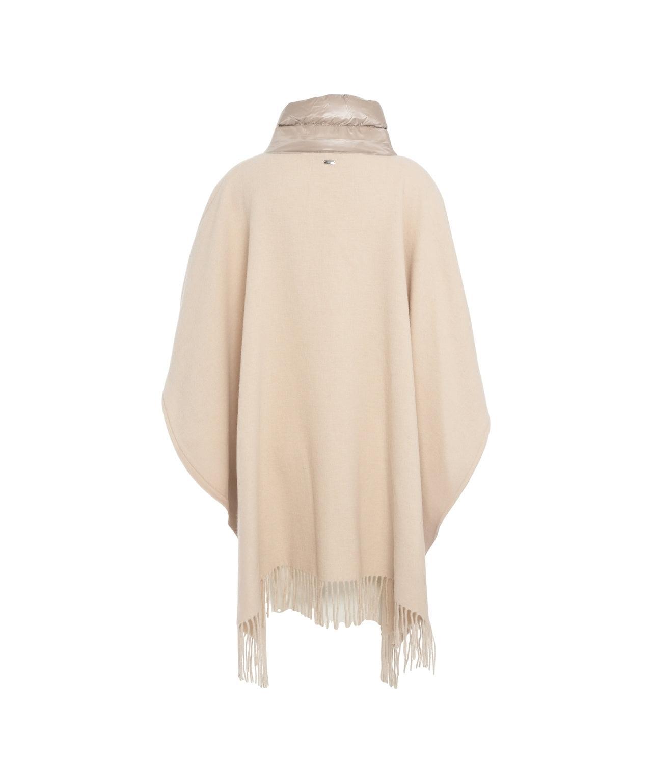 Cape with nylon details Product Image