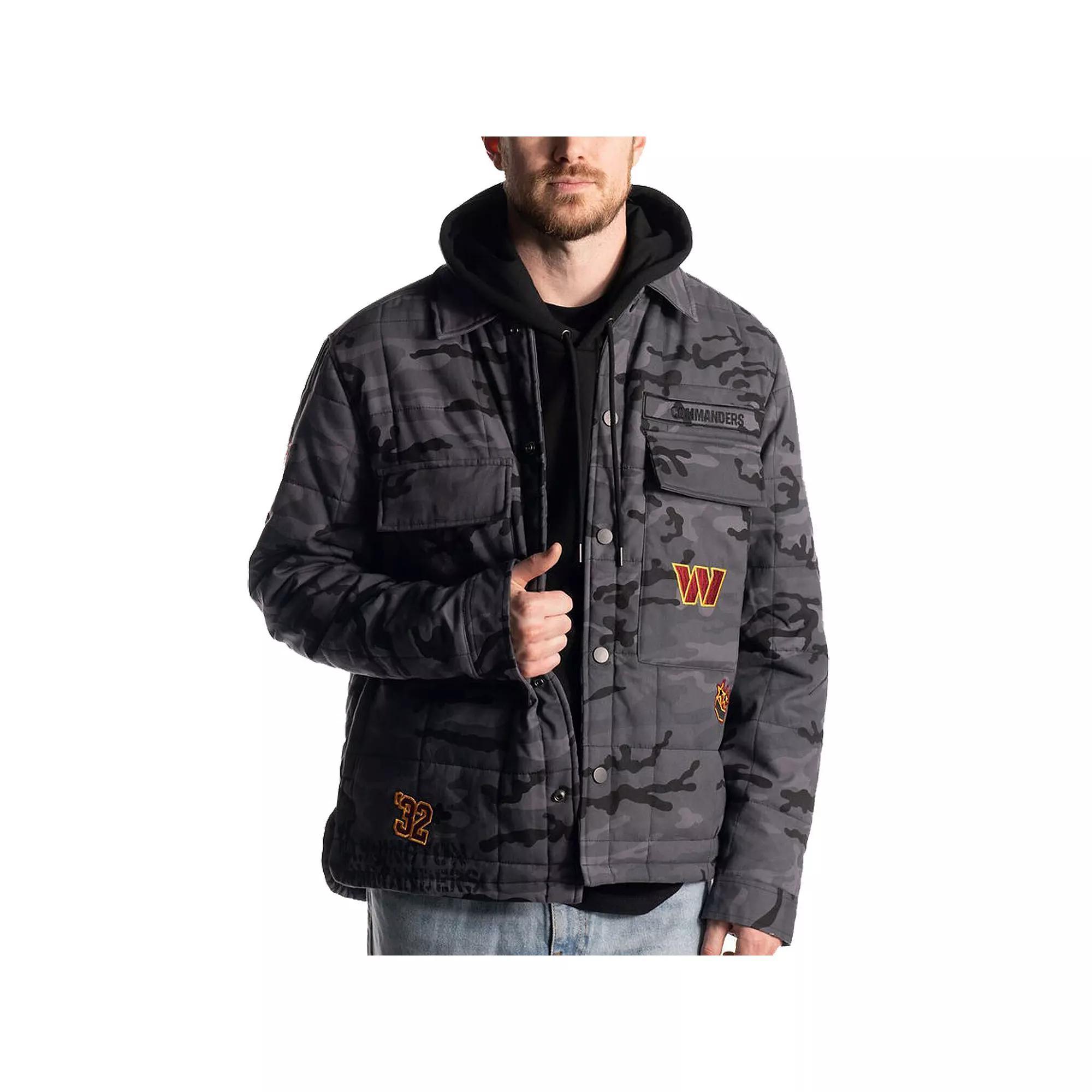 Unisex The Wild Collective Black Washington Commanders Utility Full-Snap Jacket, Men's, Size: Medium, Wft Black Product Image