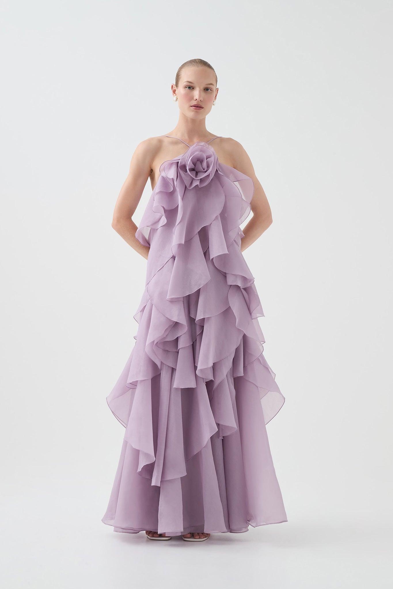 Pandorea Layered Maxi Dress Product Image