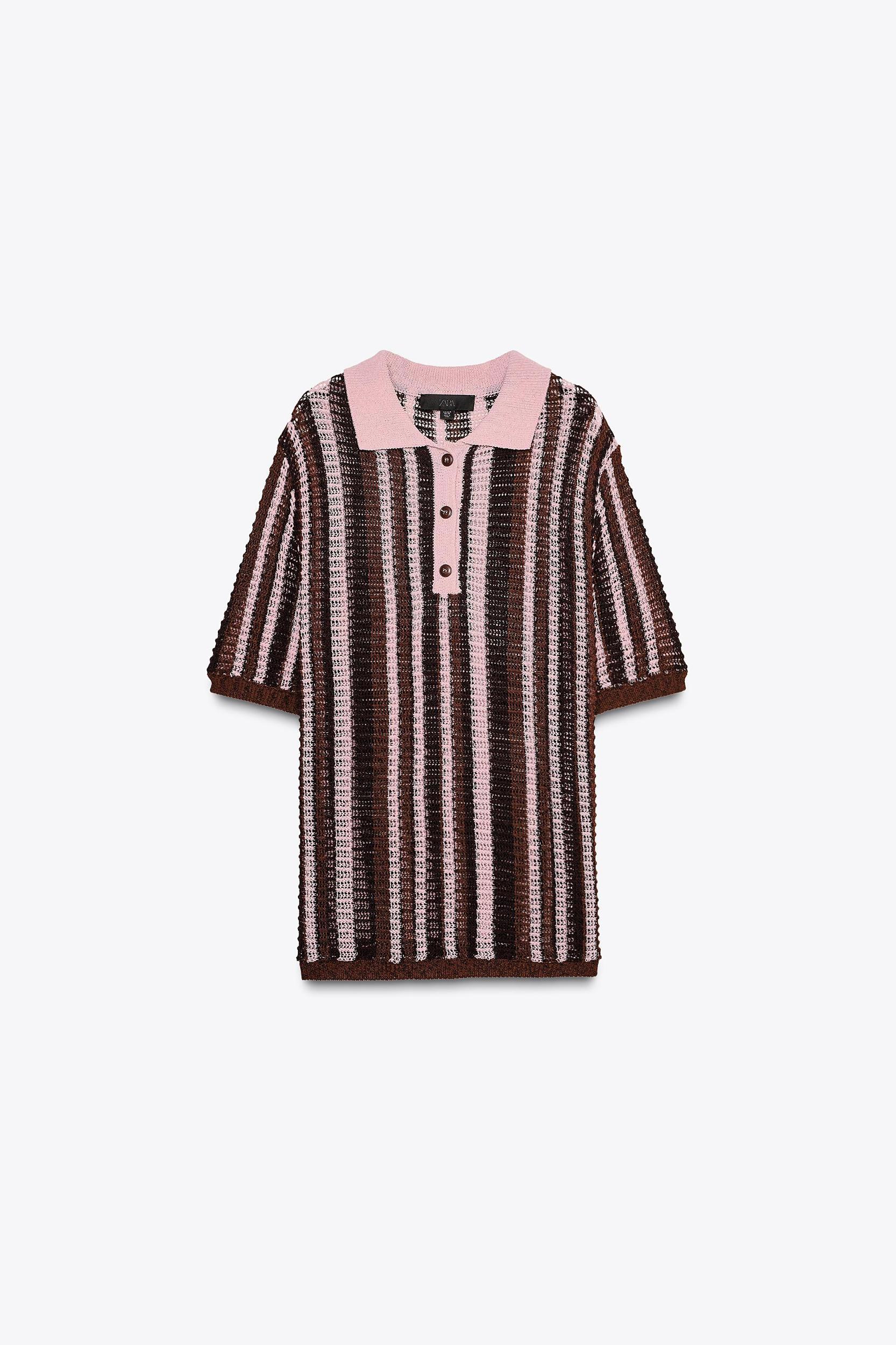 KNIT POLO SWEATER Product Image