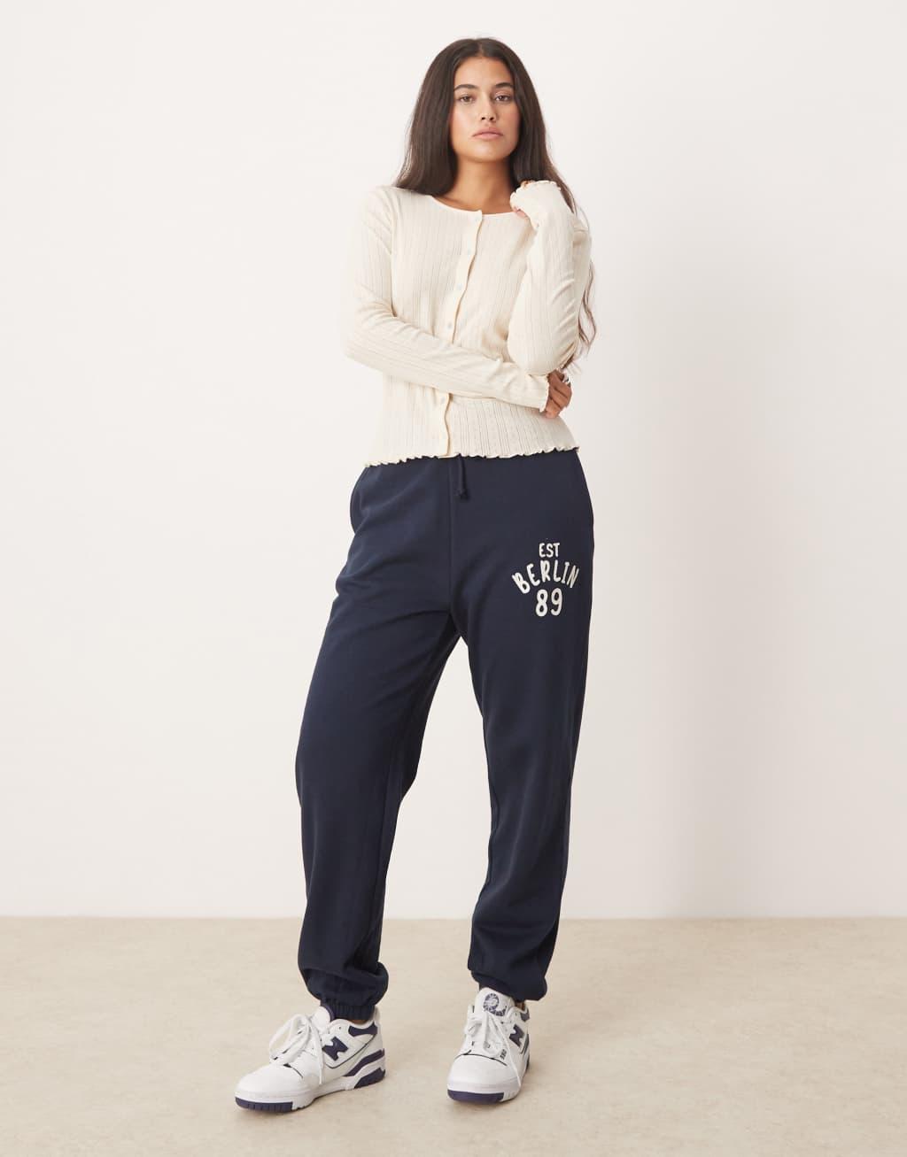 JDY lettuce edge lightweight cardigan in white Product Image