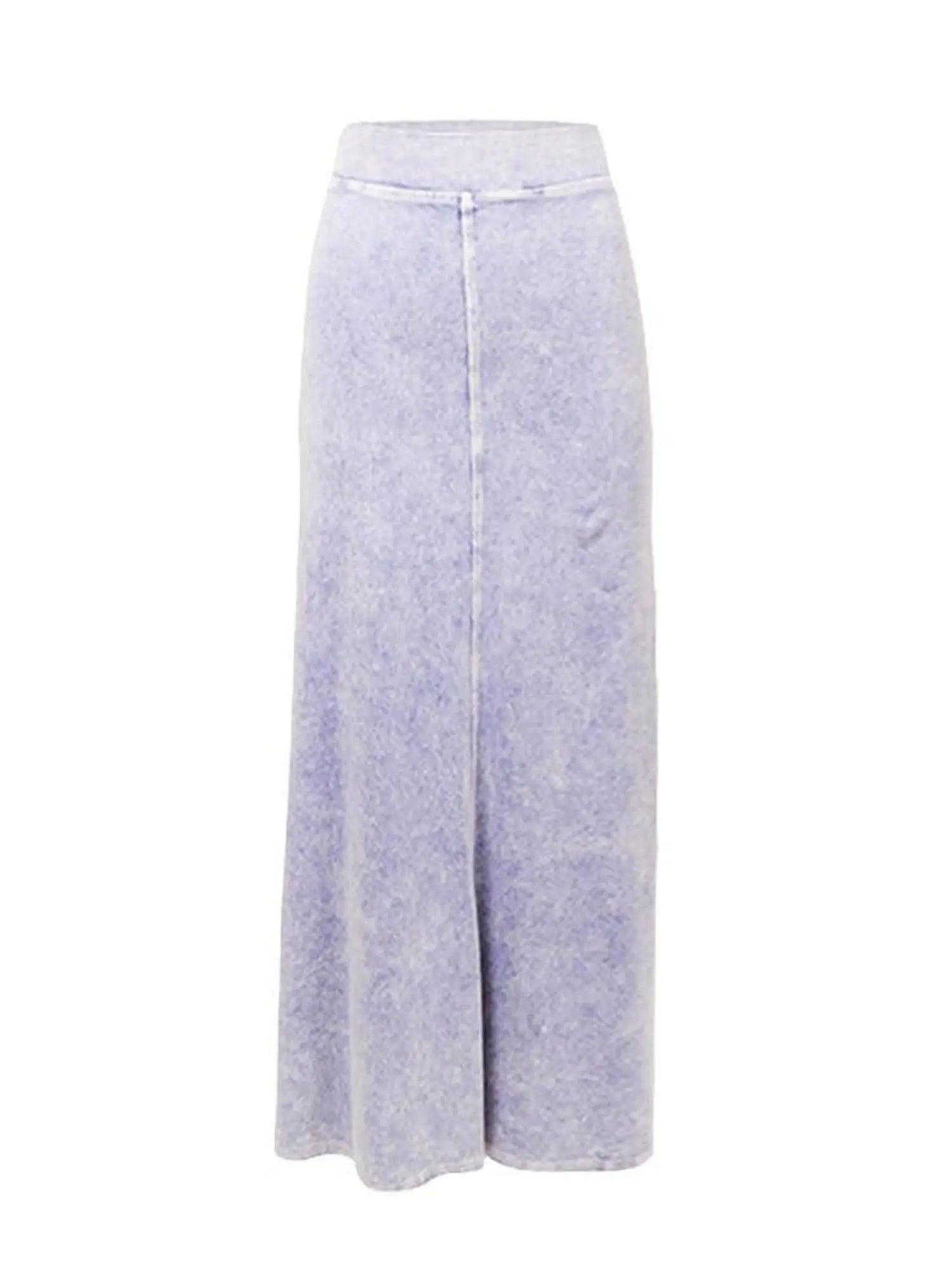 Hard Tail Flat Waist Sweep Skirt B-143 Product Image