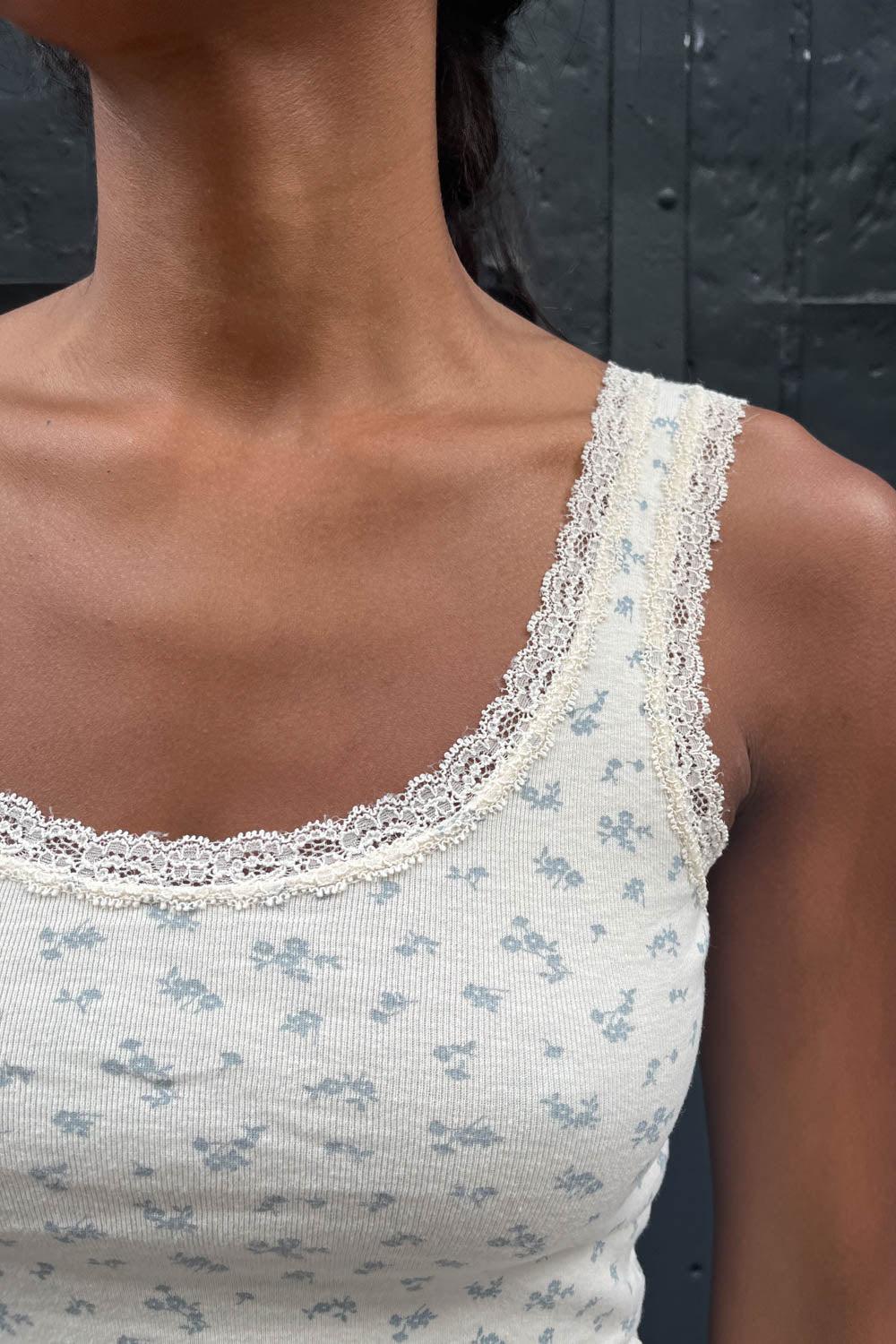 Ronnie Floral Lace Tank Product Image