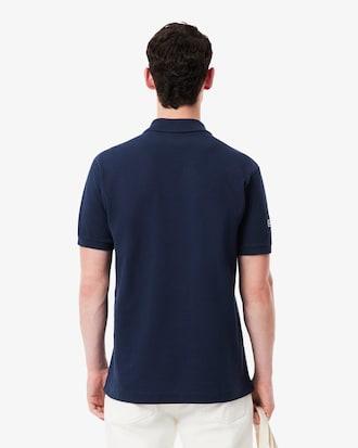 Men's Bold Stripes Classic Fit L.12.12 Polo Product Image