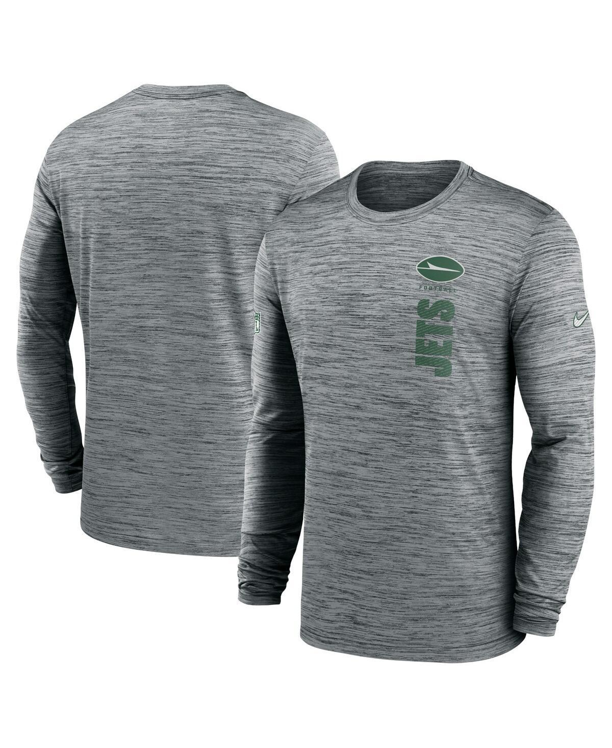 New York Giants Sideline Velocity Nike Mens Dri-FIT NFL Long-Sleeve T-Shirt Product Image