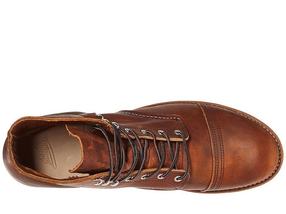 Red Wing Heritage 6 Iron Ranger Lug (Copper Rough Tough) Men's Lace-up Boots Product Image
