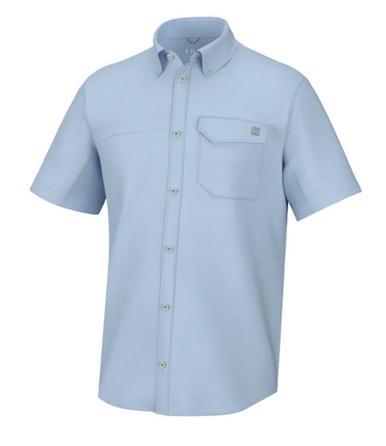 Huk® Men's S/S Solid Tide Point Button Shirt Product Image