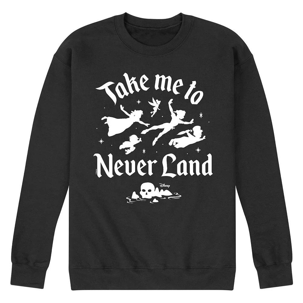 Disneys Peter Pan Mens Never Land Fleece Sweatshirt Product Image