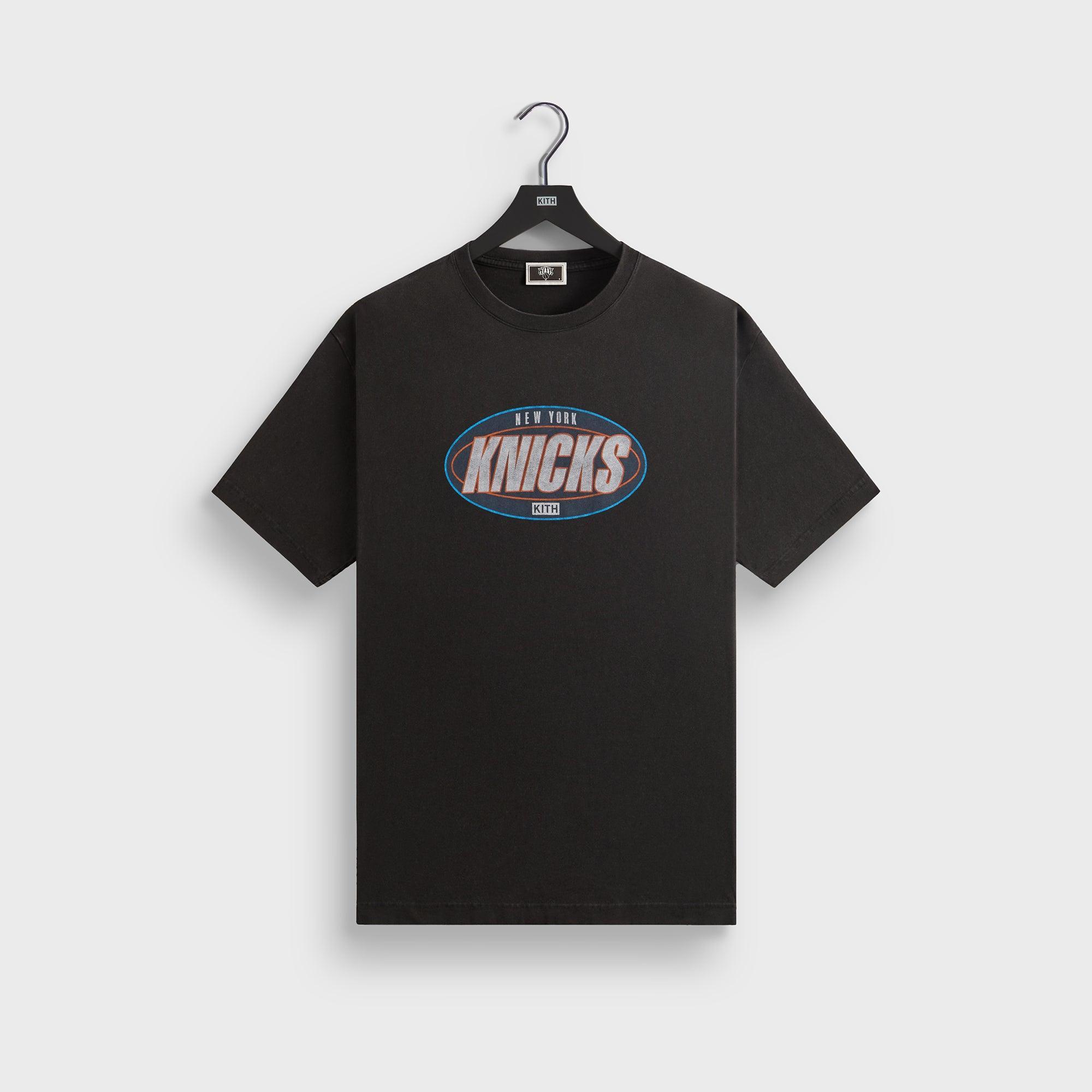 Kith for the New York Knicks Y2K Vintage Tee - Black Male Product Image