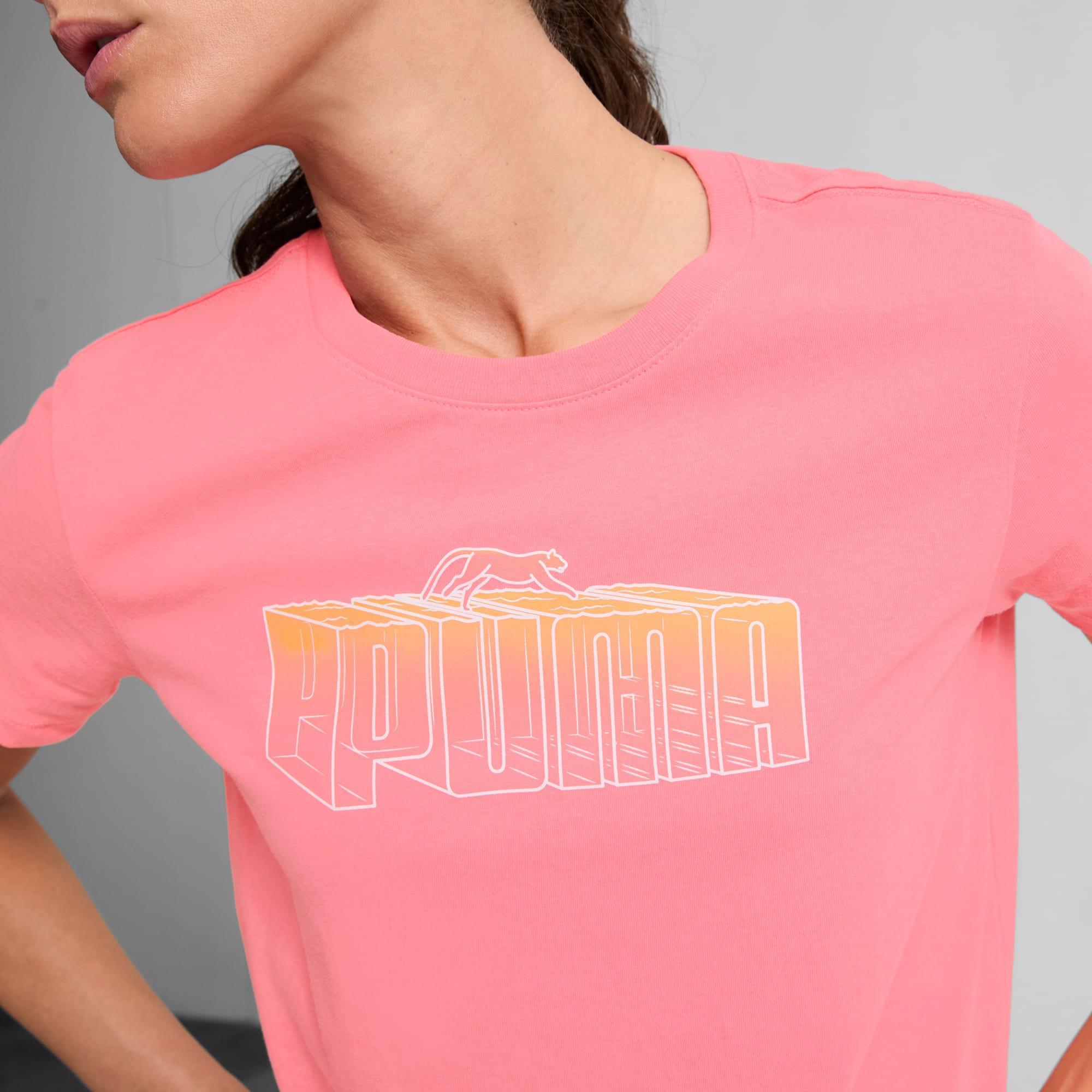 PUMA Novelty Fade Out Womens T-Shirt Product Image