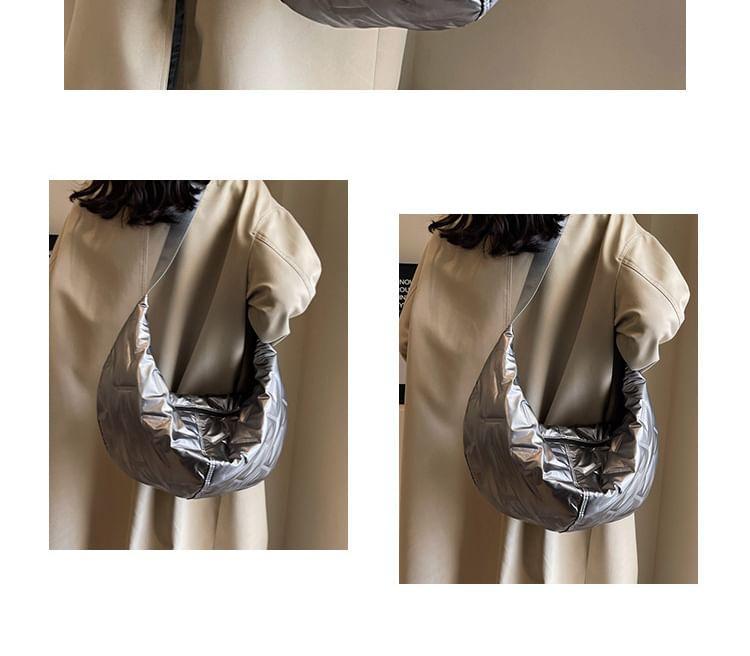 Plain Padded Crossbody Bag Product Image