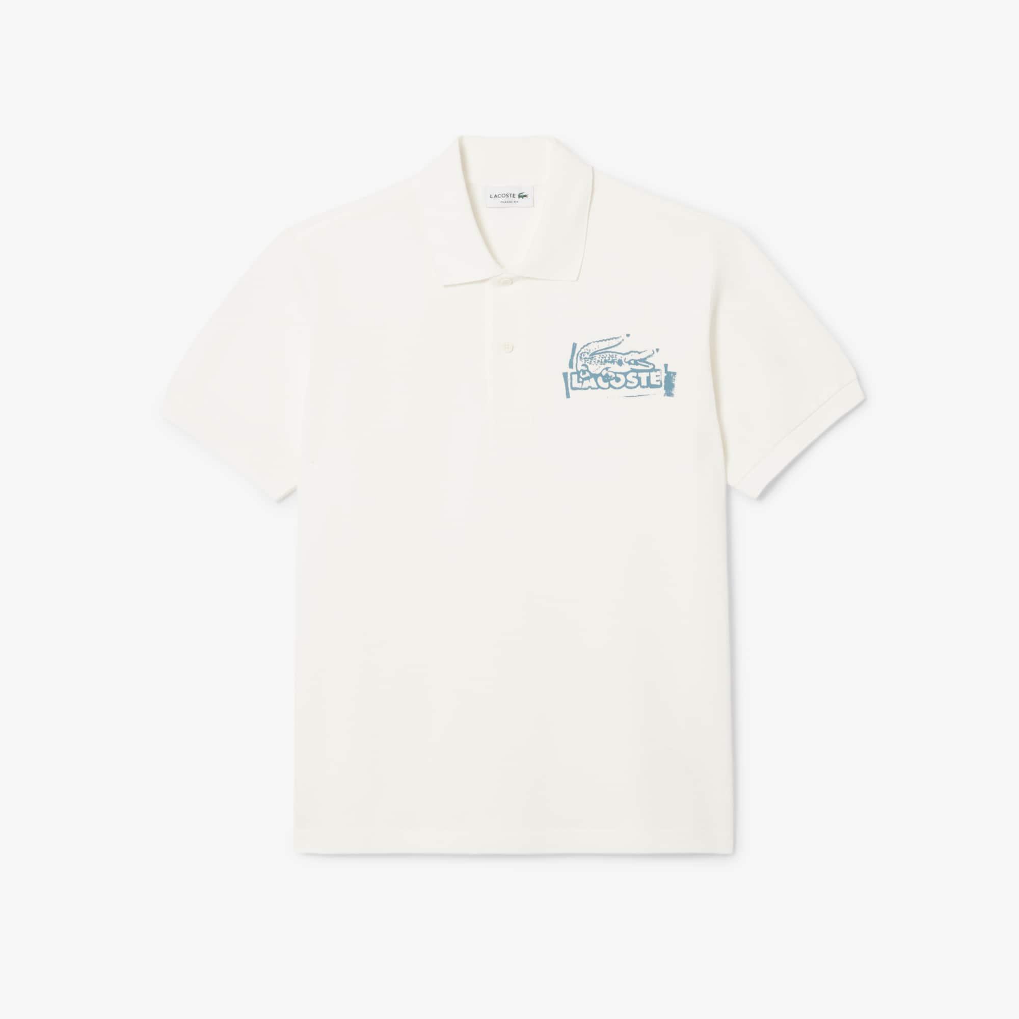 Classic Fit Printed L.12.12 Polo Shirt Product Image