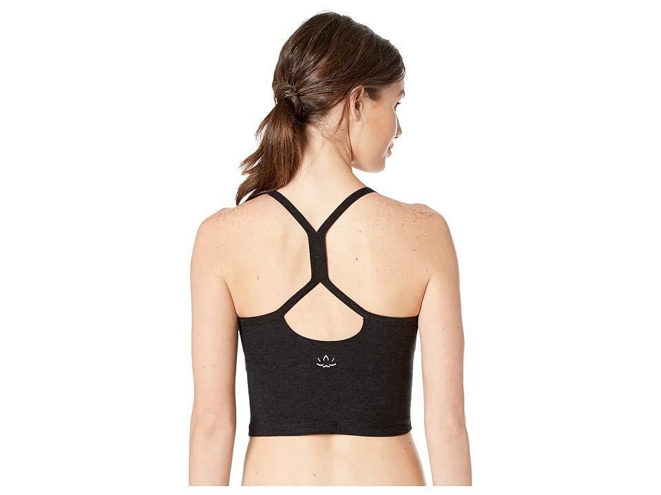 Beyond Yoga Spacedye Slim Racerback Cropped Tank Birch Heather XXS Product Image