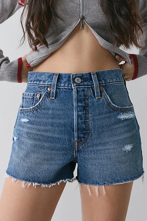Levis 501 Original Denim Short Womens at Urban Outfitters Product Image
