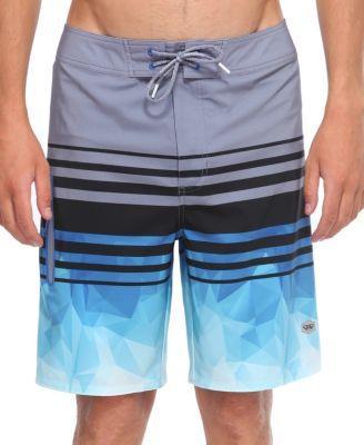 Men's Rokka&Rolla 9" Board Shorts, Size: 45, Blue Product Image