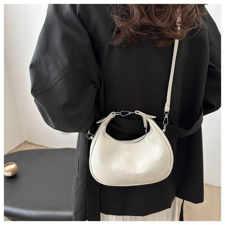 Faux Leather Crossbody Bag Product Image