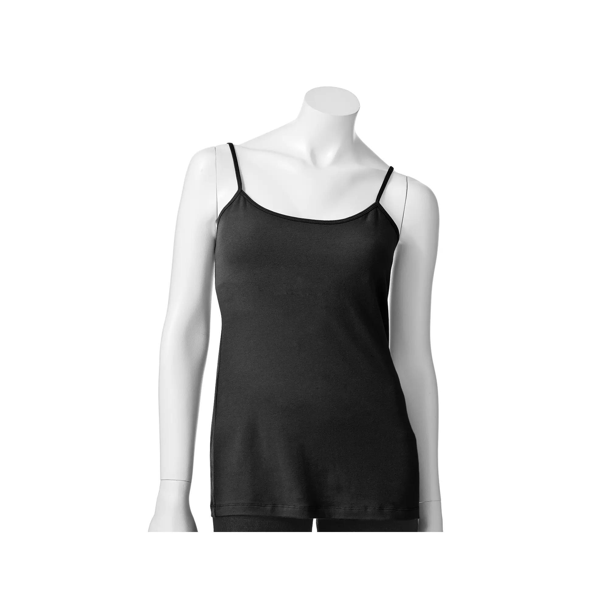 Women's Sonoma Goods For Life® Everyday Shelf Bra Camisole, Size: Large, Rich Brown Product Image