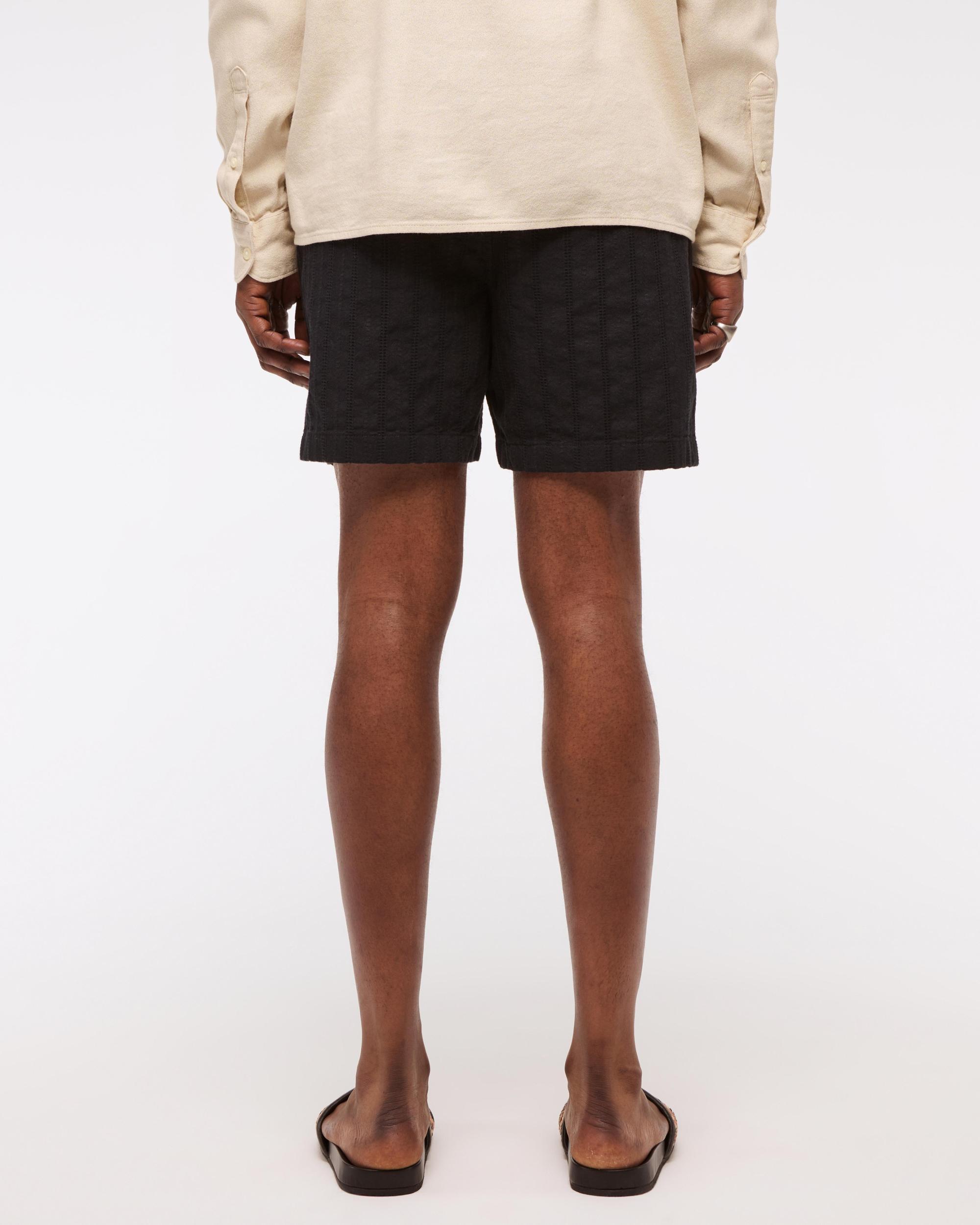 Textured Pull-On Short Product Image