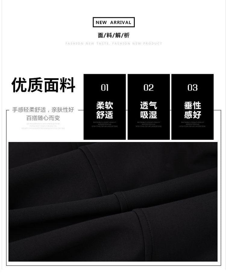 Crew Neck Plain Pintuck Pullover Product Image