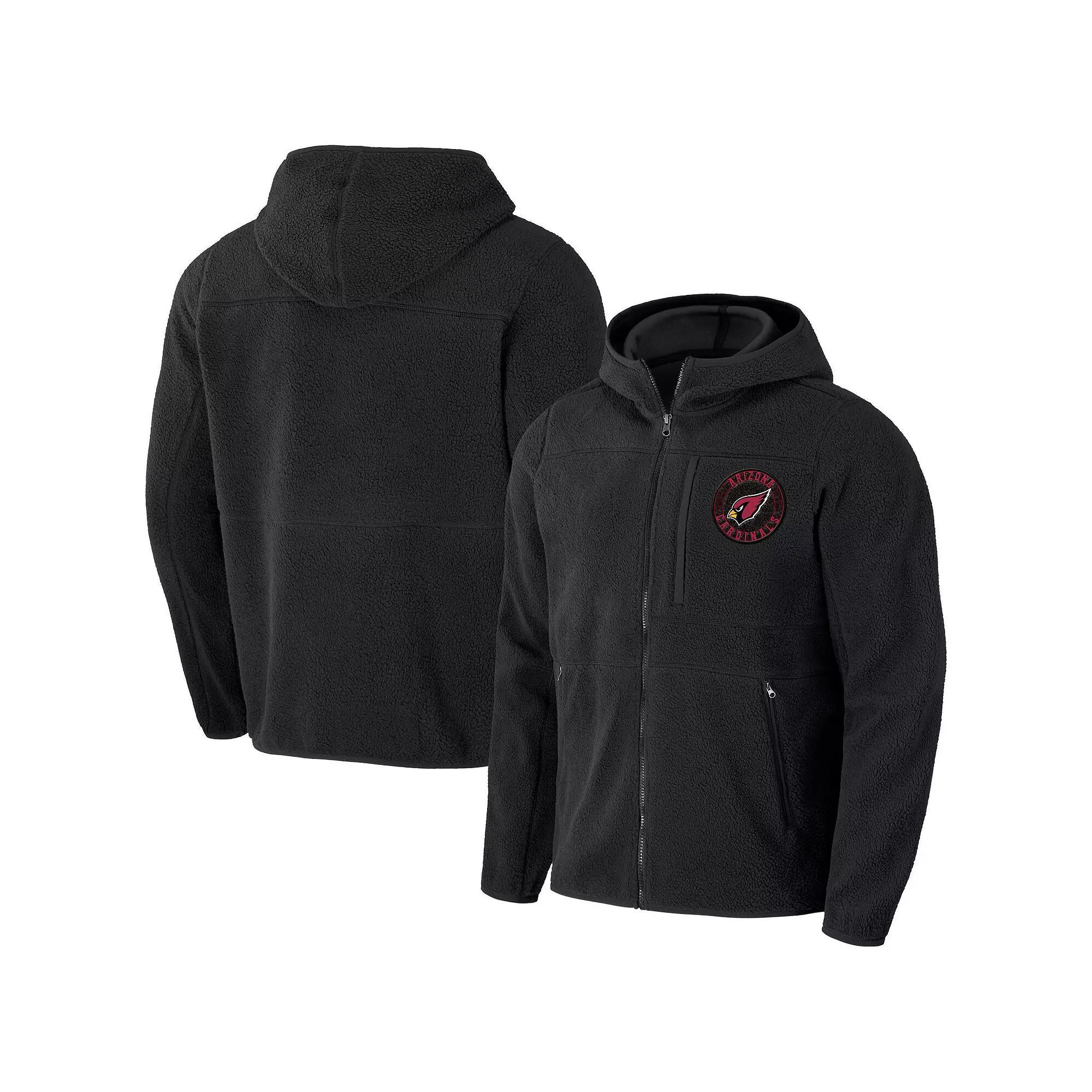 Men's NFL x Darius Rucker Collection by Fanatics  Black Minnesota Vikings Sherpa Full-Zip Hoodie, Size: Medium Product Image