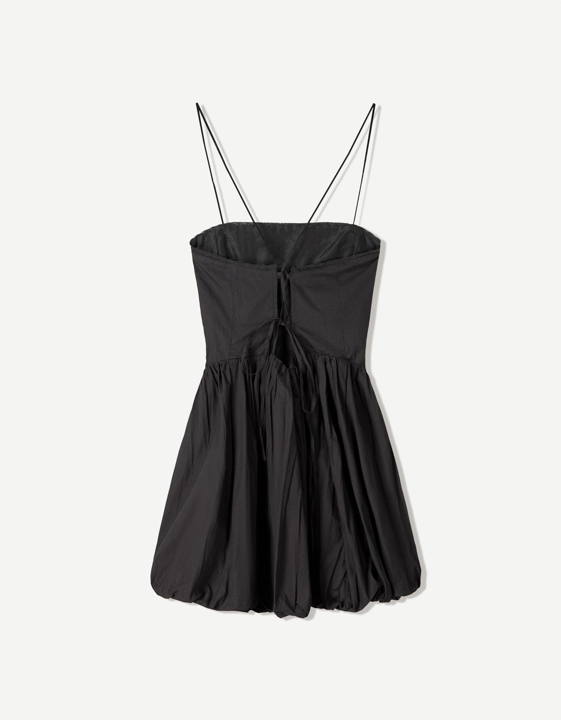 Balloon skirt mini dress Product Image
