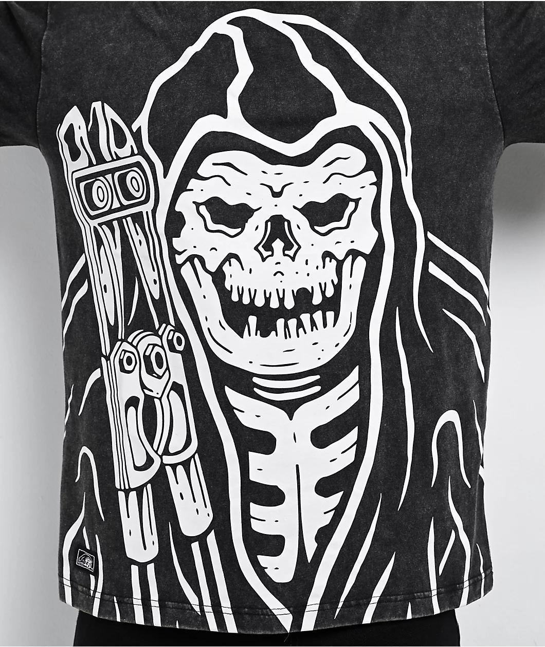 Lurking Class by Sketchy Tank Unchained Black Wash T-Shirt Product Image