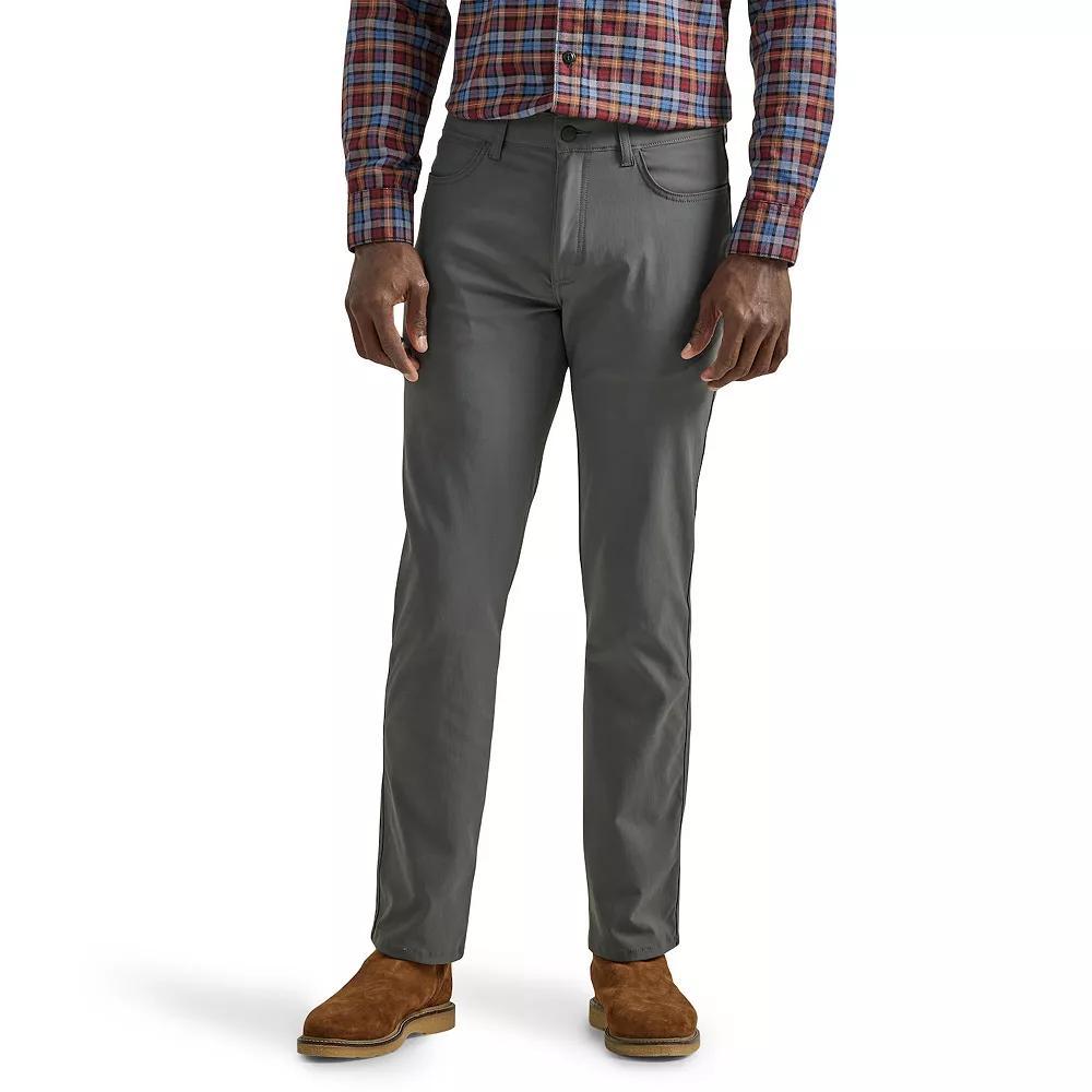 Mens Lee Extreme Motion Regular-Fit Straight Pants Grey Product Image