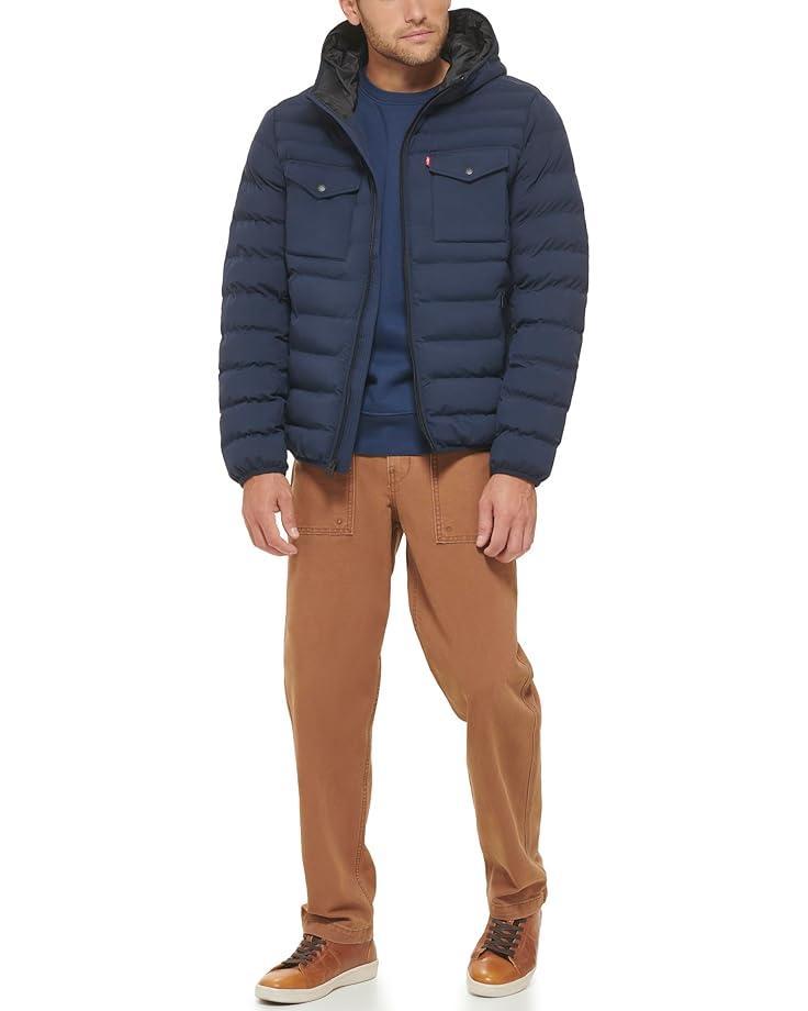 Two-Pocket Hoodie with Zip Out Jersey Bib/Hood and Sherpa Lining Product Image