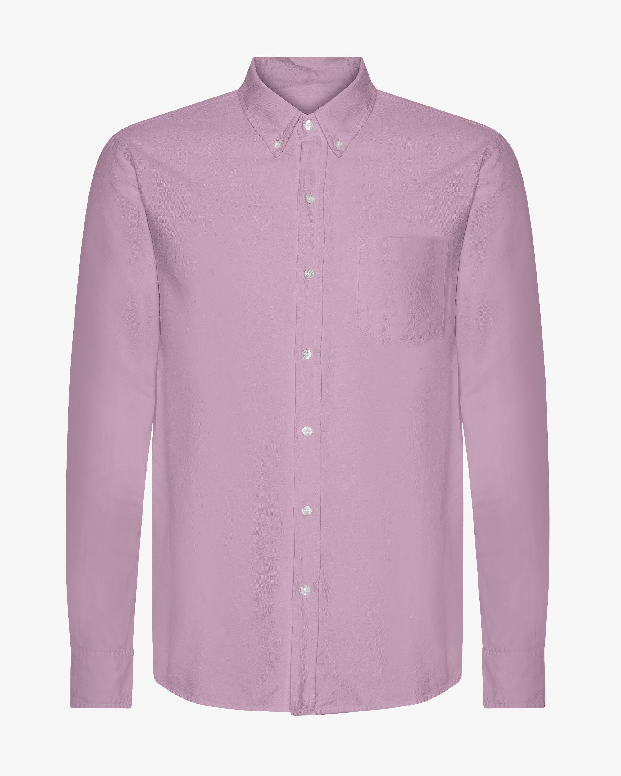 Organic Button Down Shirt - Navy Blue Product Image