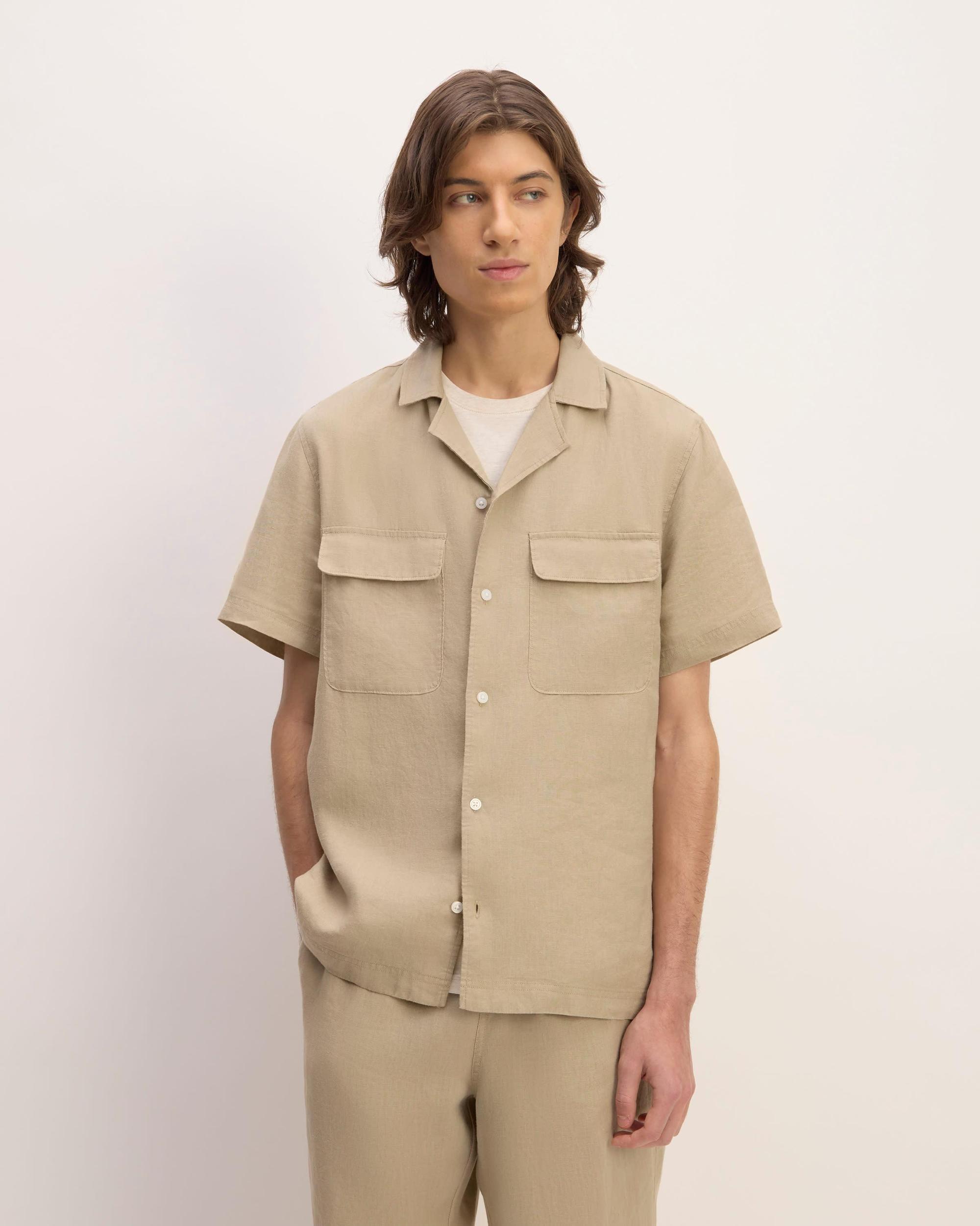 The Resort Shirt in Linen Product Image