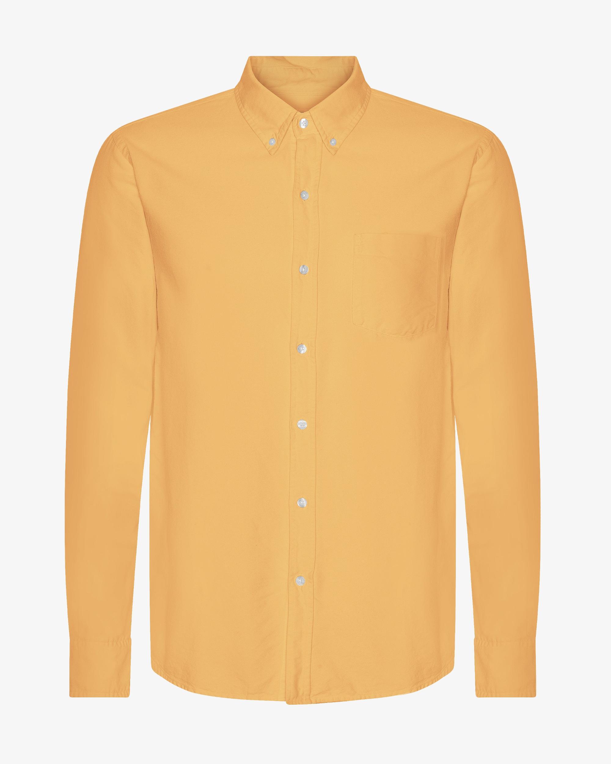 Organic Button Down Shirt - Navy Blue Product Image