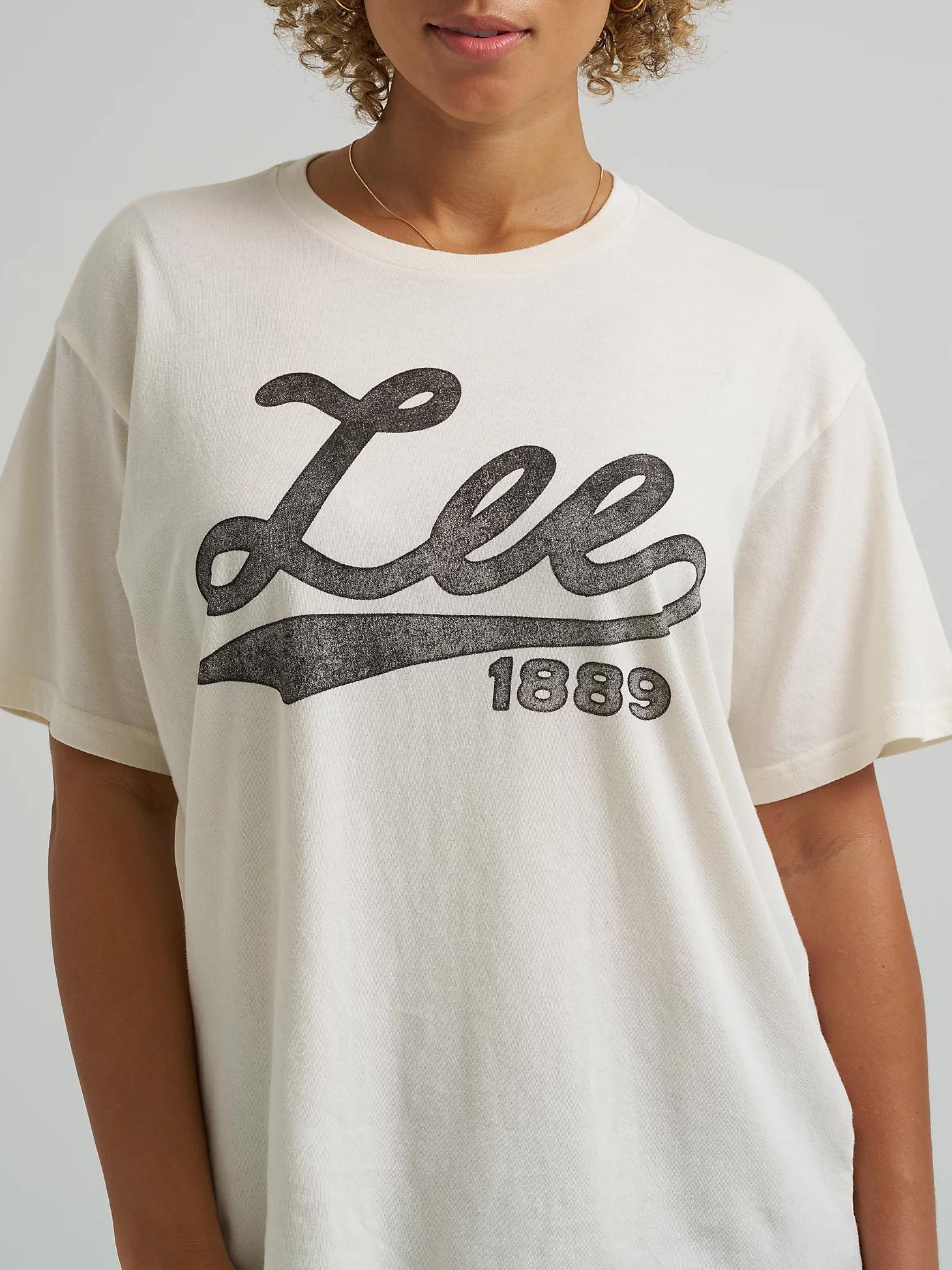 Women's Cursive Logo Tee | Women's Tops & Tees | Lee® Product Image