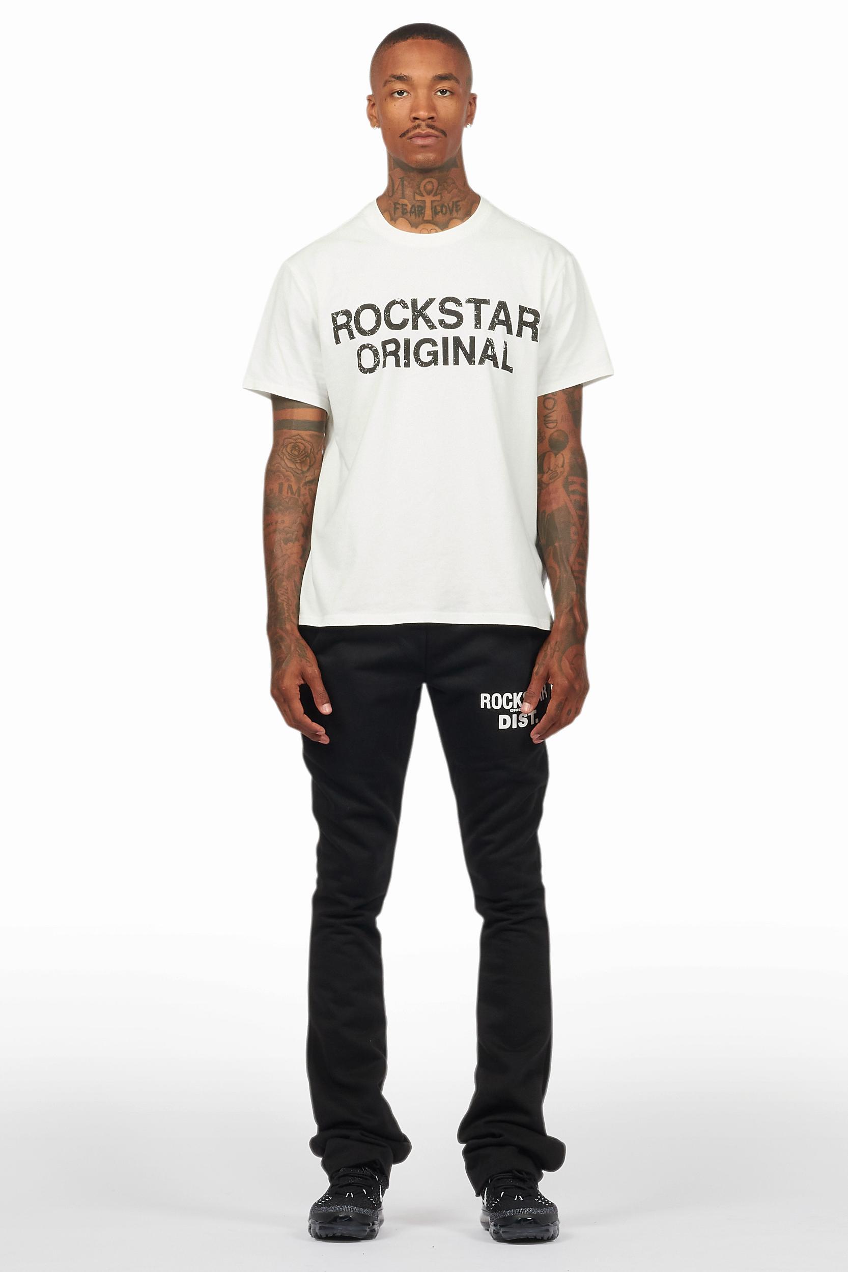 Alpine Black Stacked Flare Pant Male Product Image