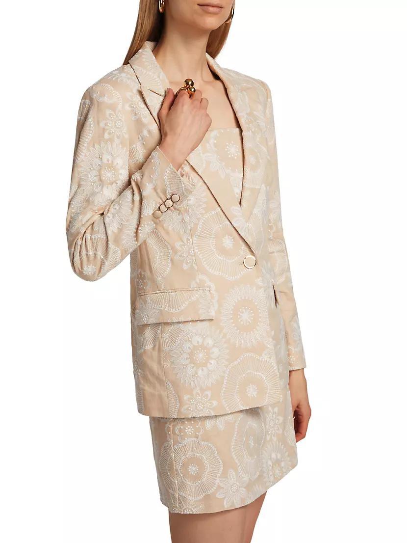 Embroidered Blazer Product Image