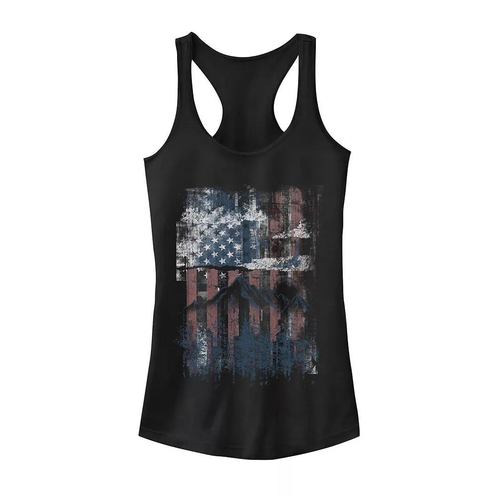 Juniors' Marvel Classic Logo Iron Man Fill Graphic Tank Top, Girl's, Size: Medium, Black Product Image