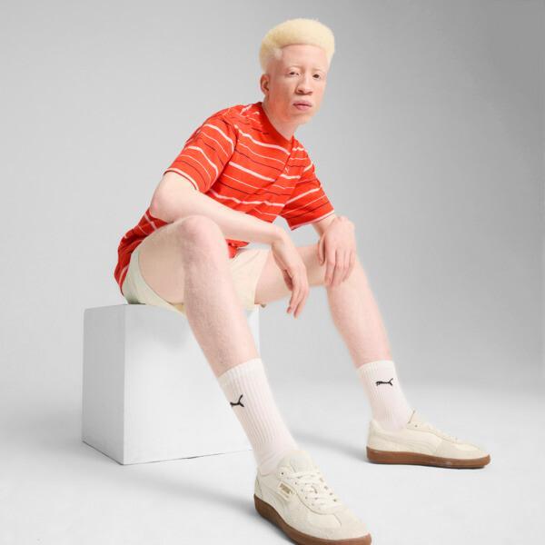 PUMA MMQ Men's Striped T-Shirt Product Image