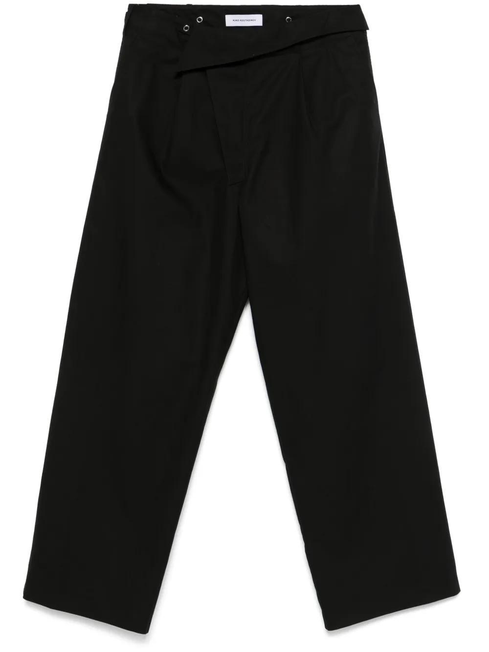 KIKO KOSTADINOV Navin Trousers In Black Product Image