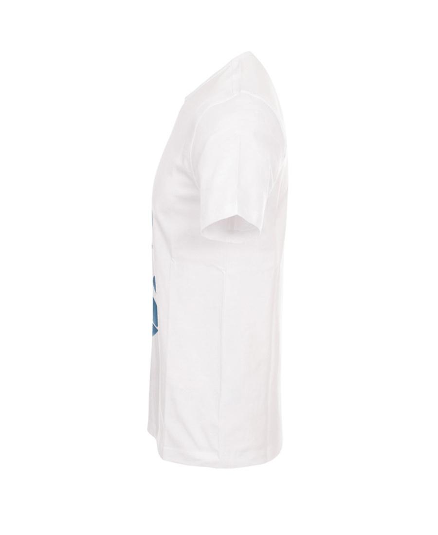 HUGO BOSS Round Collar Logo T-shirt In White Product Image