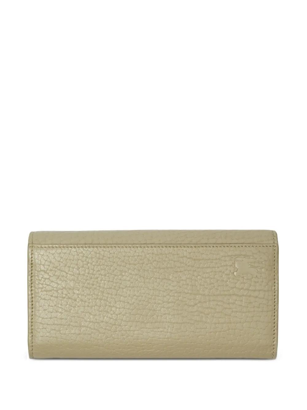 BURBERRY Chess Continental Portemonnaie In Nude Product Image