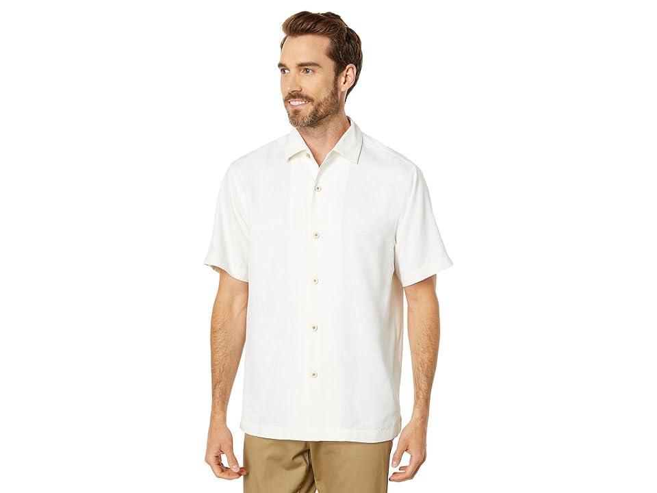 Mens Bali Border Silk Camp Shirt Product Image