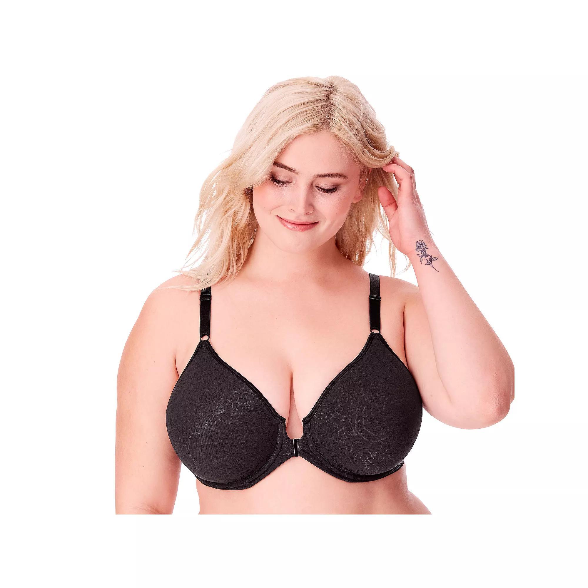 Bali Comfort Revolution Full-Figure Front-Closure Shaping Underwire Bra DF3P66, Womens Product Image