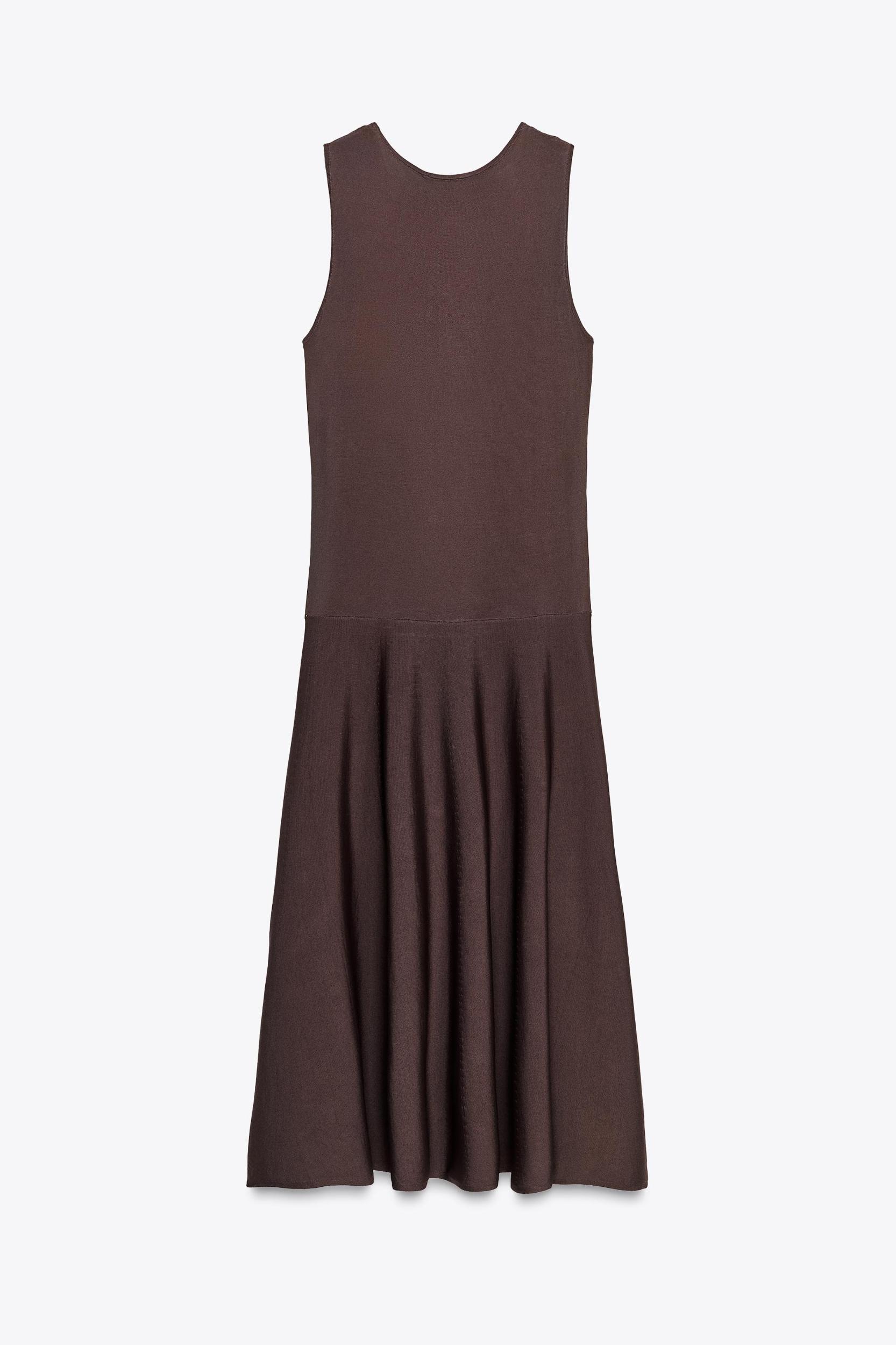 KNIT MIDI DRESS Product Image