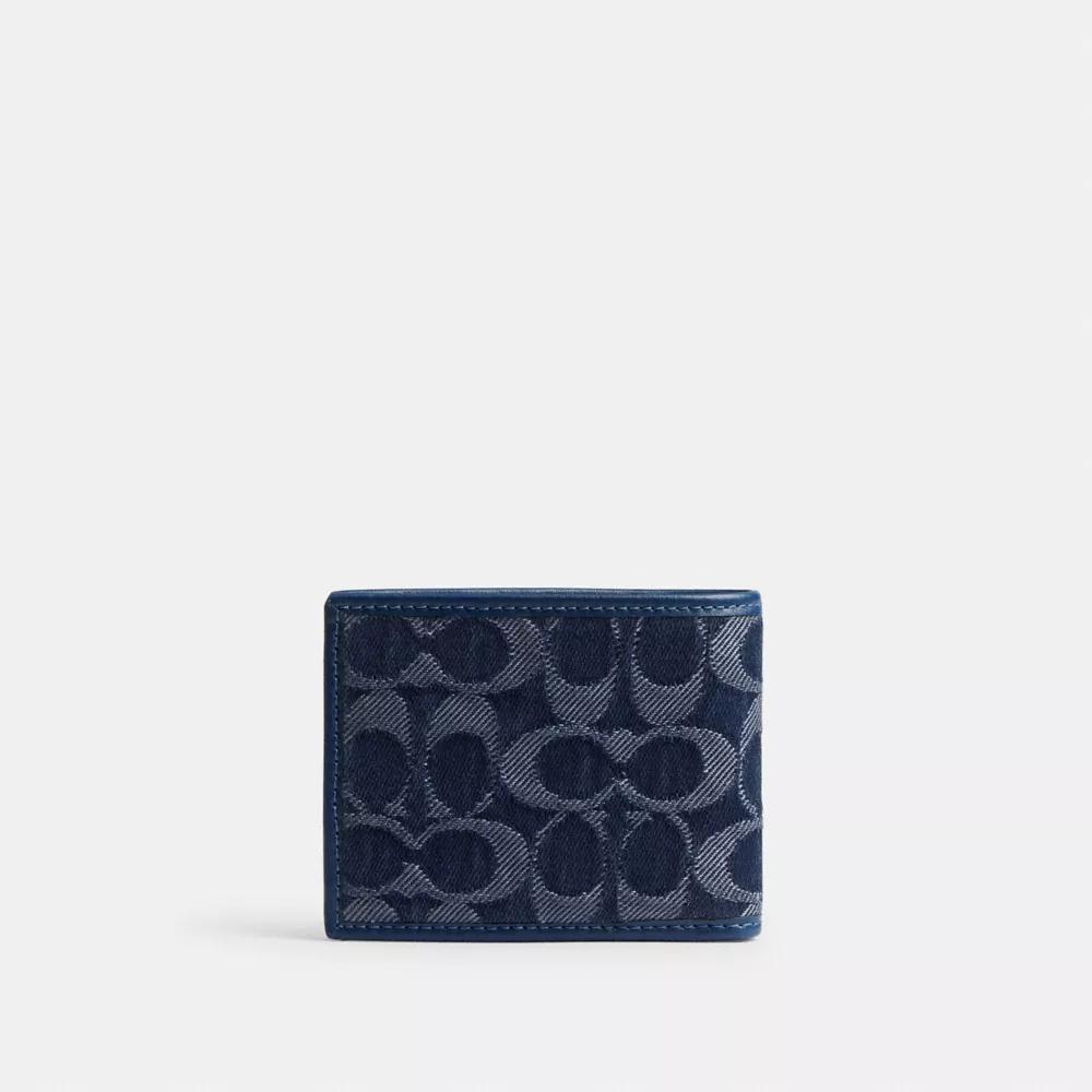 Slim Billfold Wallet In Signature Denim Product Image