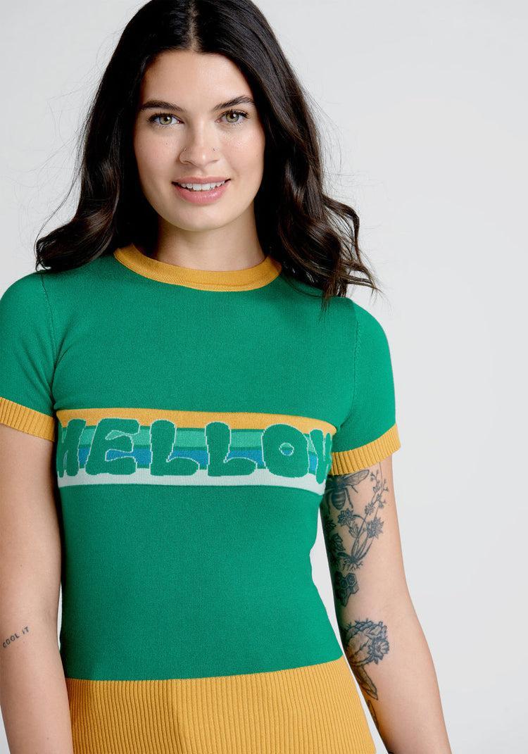 A Mellow Hello Knit Top Product Image
